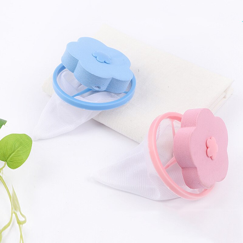 Plum-shaped Mesh Filter Bag Washing Machine Hair Removal Device Floating Lint Hair Catcher Clothing Cleaning Laundry Ball Net