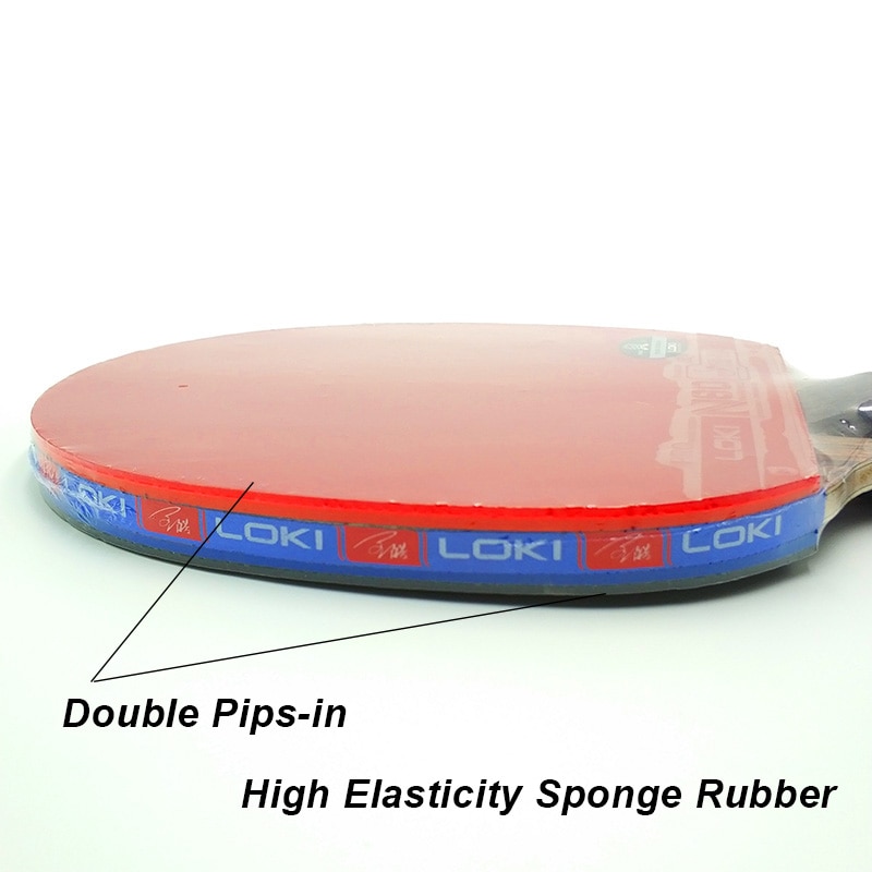 LOKI Fast Attack Table Tennis Racket Ebony Carbon Table Tennis Bat Arc Pingpong Racket Ping Pong Racquet