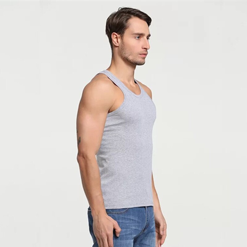 Men's Tank Tops Homewear Cotton Vests Casual Underwaist Comfortable Tops bodybuilding clothing