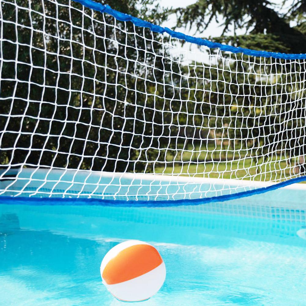 Zwembad Volleybal Net Vervanging Draagbare 15x3ft Volleybal Net voor Volwassen Water Spel Polyethyleen Entertainment Volleybal Net