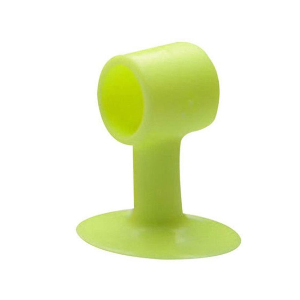 Siliconen stop deurkruk anti-botsings beschermwand rubber pad: 2