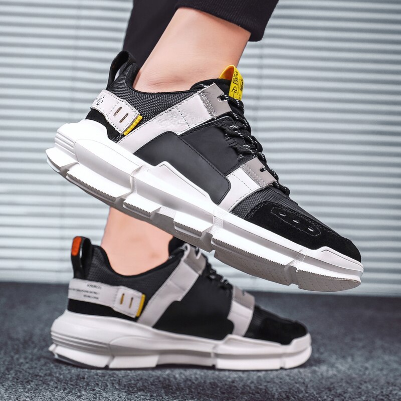 Brand Men Casual Shoes Adult Luxury Sneakers Breathable Casual Footwear Shoes Lightweight Comfortable Male Mocassin outdoor