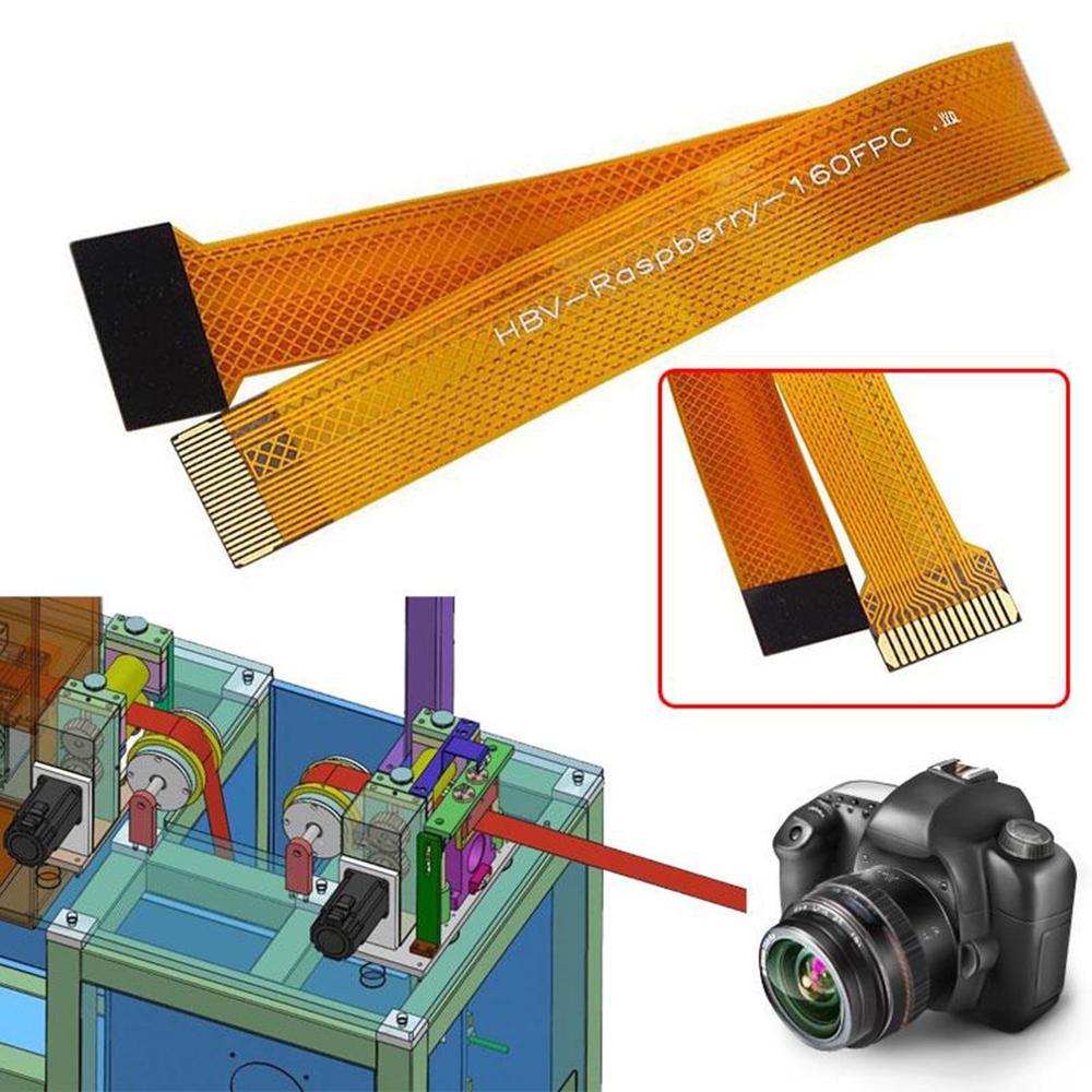 FFC Ribbon Cable Lead Connection Flexible Flat Camera Line for Raspberry Pi Zero Pi0 V1.3 W/H Replacement