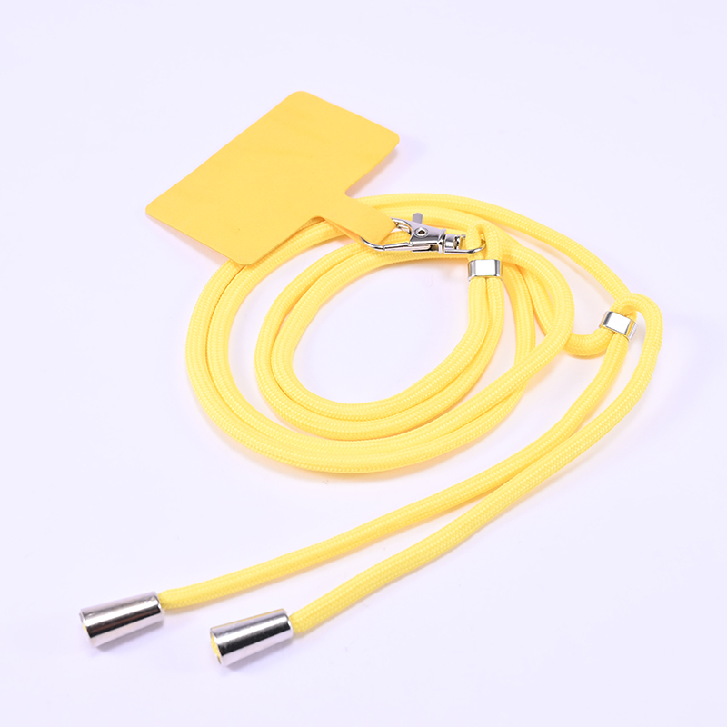 Cordón de teléfono, cordón desmontable ajustable, correa de cordón para teléfono móvil, accesorios de cadena, correas de cuello de cuerda para teléfono móvil Universal: Zinc Azul