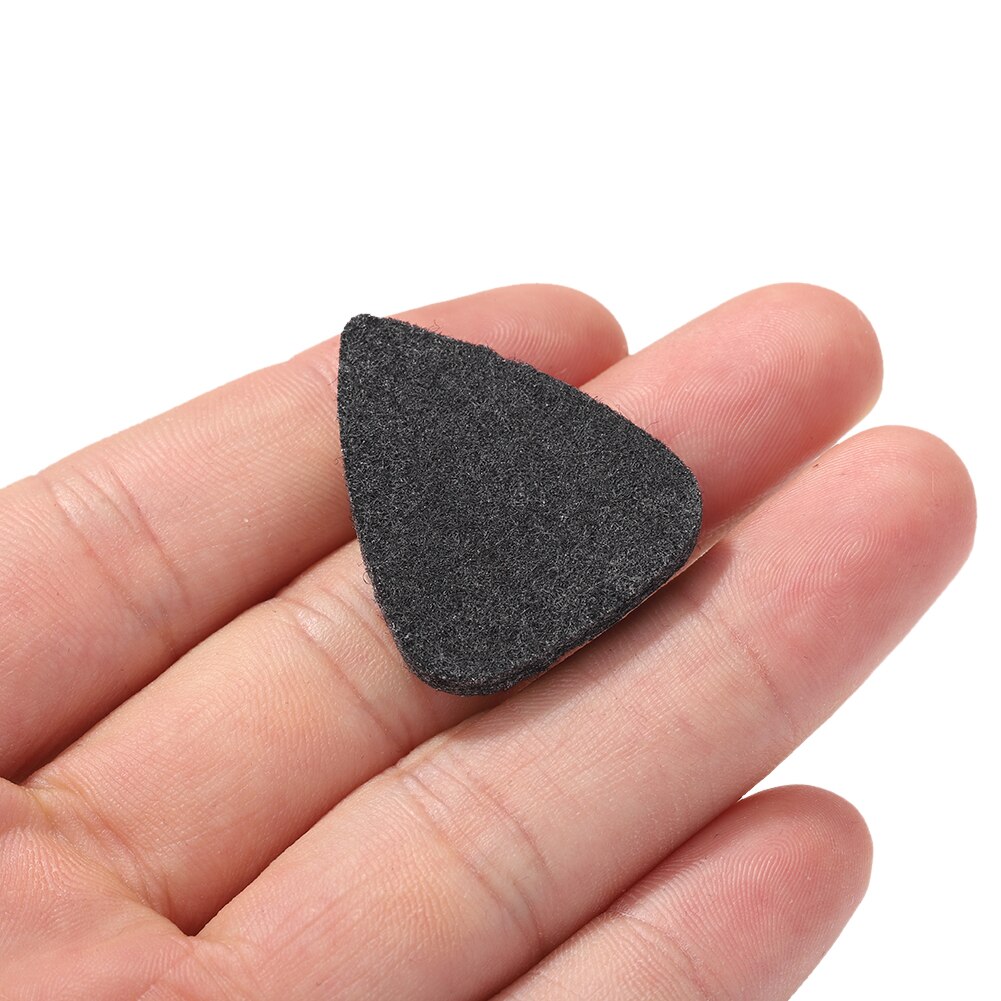 Plectre de guitare électrique en feutre doux, 10 pièces, médiator utile, mandoline plectre, pièces de musique