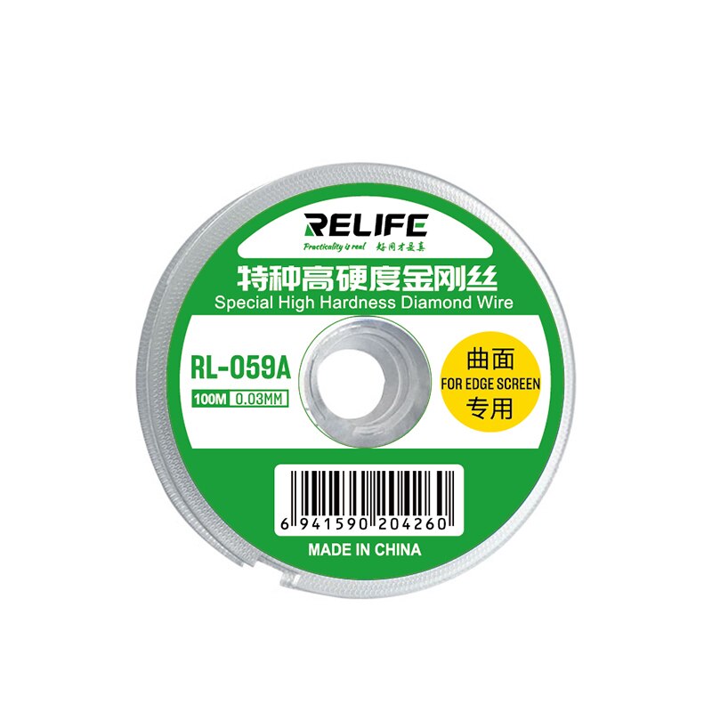 Separating Wire RELIFE RL-059A 059B 059C Special High Hardness Diamond Wire Cutting for Screen LCD Separation Line Separator Aid