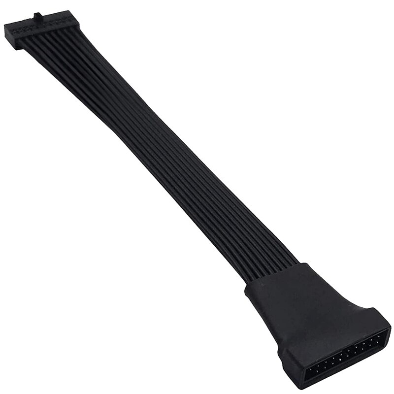 Kleine Mini Usb 3.0 19/20 Pin Interne Uitbreiding Header Adapter Kabel Voor Moederbord 4.7 Inch (2 Pack)