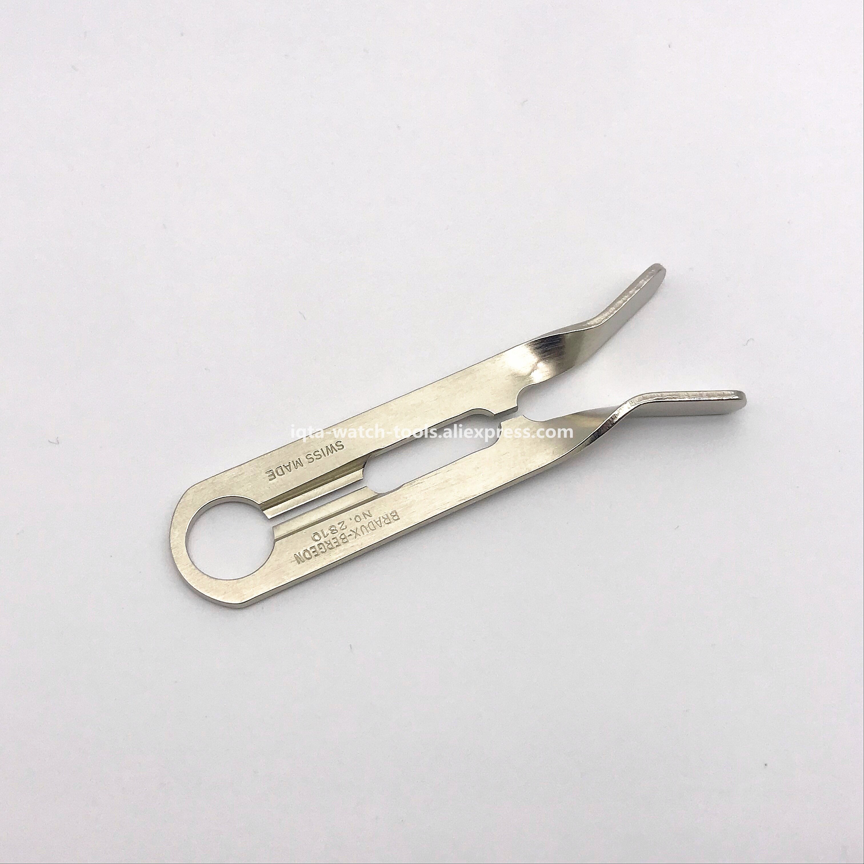 BERGEON 2810 outils de réparation de montre avec pince en forme de rouleau,