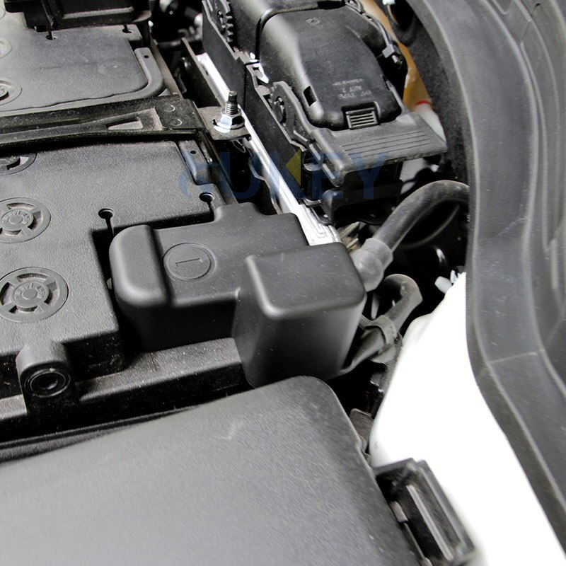 For Hyundai Elantra Avante AD Engine Battery Anode Negative Cable Terminal Lid Cover Stickers Shell Non-flammable