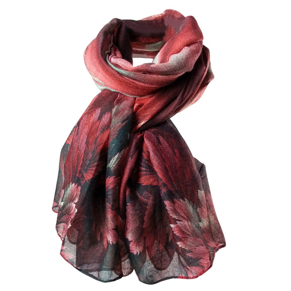 Zomer Zijde Foulard Sjaals Afdrukken Sjaal Dames Luxe Strand Sjaal Bandana Strand Top Jurk Flamingo Sjaals