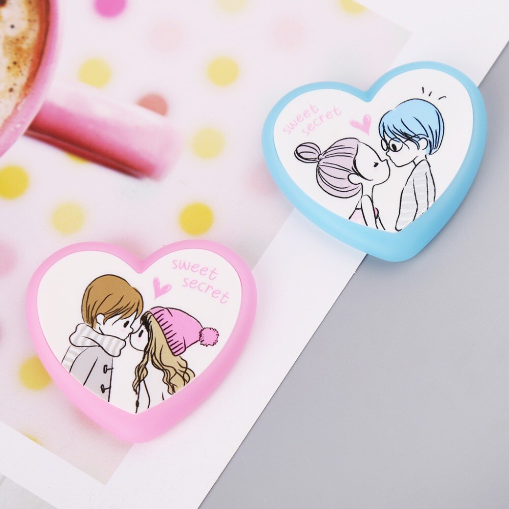 Cute Kawaii Heart Shape Rubber Erasers For Erasable Pens Kids Stationery