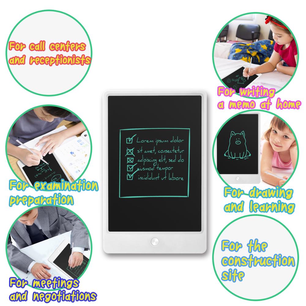 NEWYES 9 inch LCD Writing Drawing Tablet Office Usage Message Board Erase Lock Graphic Tablet Ewriter