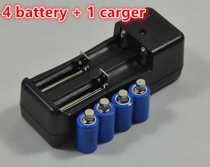 ER14250 batterij LS14250 ER14250H 14250 1/2AA 3.7 V 280 mah Oplaadbare Li-Ion lithium batterijen (4 batterij + 1 carger)