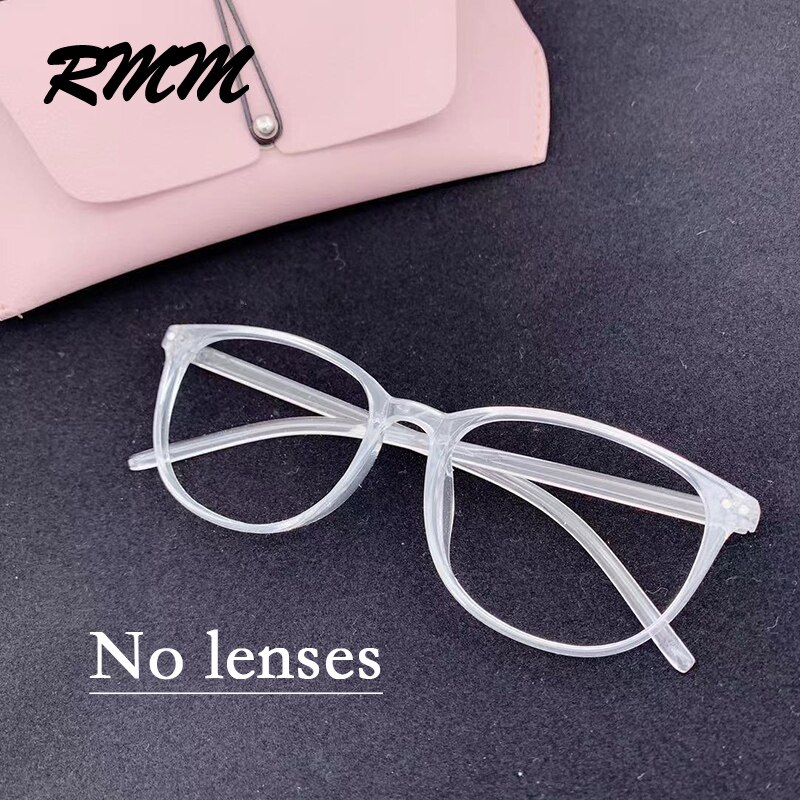 RMM Retro Square round Frame Plain Glasses Anti blue light glasses Women&Men Optical Spectacle Glasses Myopia Eyeglasses Frames