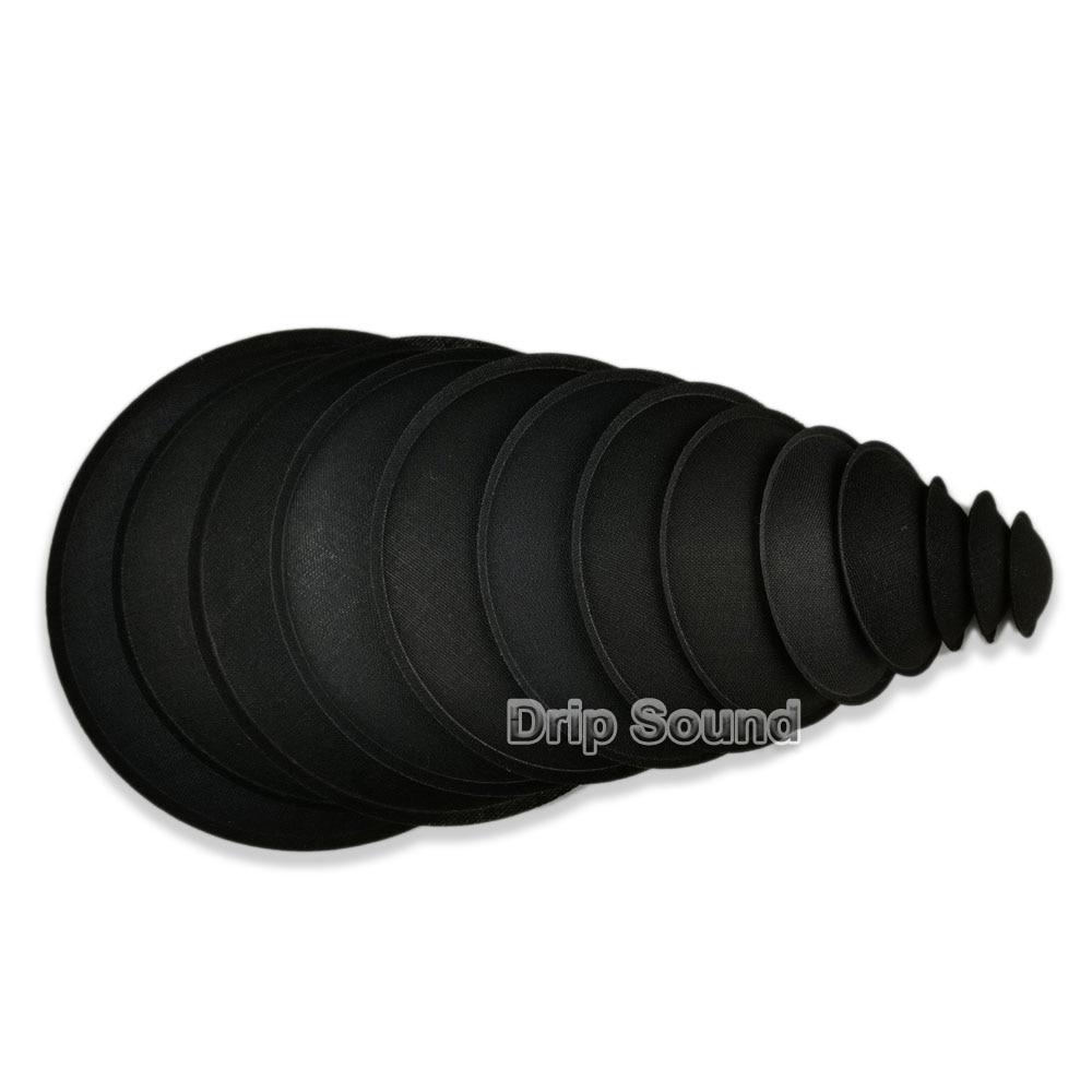 2pcs 30mm-100mm Breathable Cloth Fabric Dome Dust Cap Subwoofer Cone Cover Bass Coaxial Speaker Repair Parts