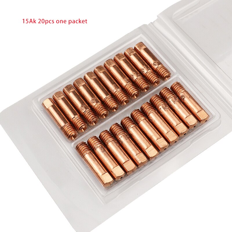 20 Pièces D'embouts De Contact 1.0mm 36KD Pour Torche De Soudure MIG/MAG MB36 - M8x1.0mm