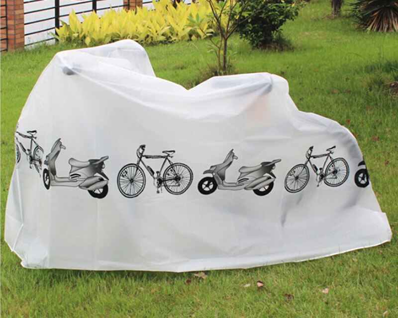 Durable Waterproof Motorcycle Cover Bike Moped Scooter Cover Dustproof Rain UV Prevention Covers 1pc 210cm x 100cm Car Styling