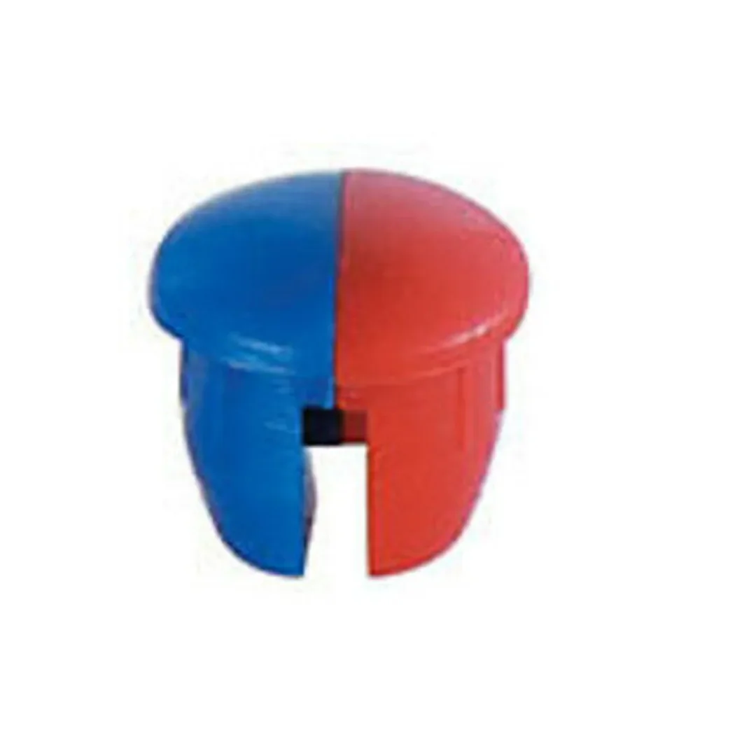 10 stks Kraan Handvat Accessoires Warm En Koud Water Borden Keuken Badkamer Mengkraan Aangeven Voor Gaten Met Een Diameter van 7mm NE: WHITE
