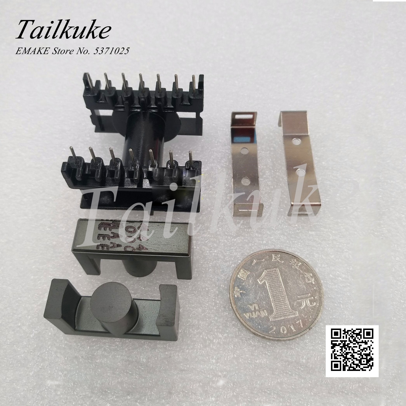 Original TDK ETD29 Imported Ferrite Core PC40 Material Vertical 7+7 Horizontal 7+7 Electric Wood Skeleton