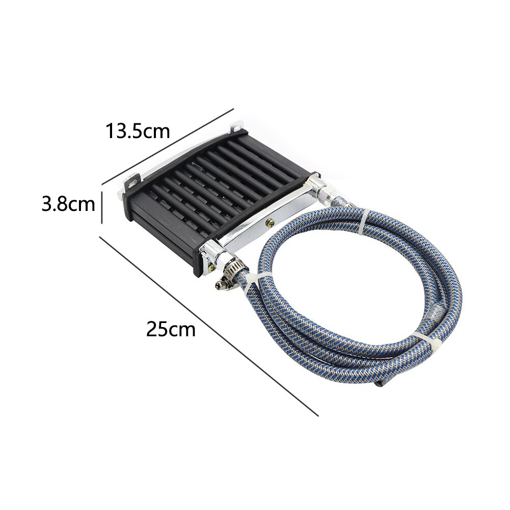 Motorcycle Cooling Tool Aluminum Dirt Bike Accessories Easy Operate Universal Engine Radiator Oil Cooler Durable