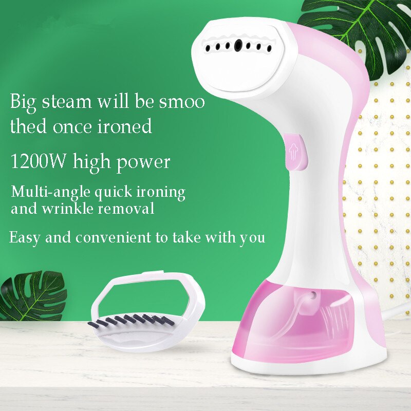 1200W Handheld Clothes Steamer Garment Steamers Fabric Steam Heat Iron for Ironing Clothes for Travel Home Household
