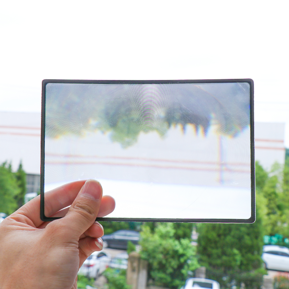 1PC PVC Transparent Magnifier Sheet Magnifying X3 Book Page Magnification 180X120mm Convenient A5 Flat Reading Glass Lens