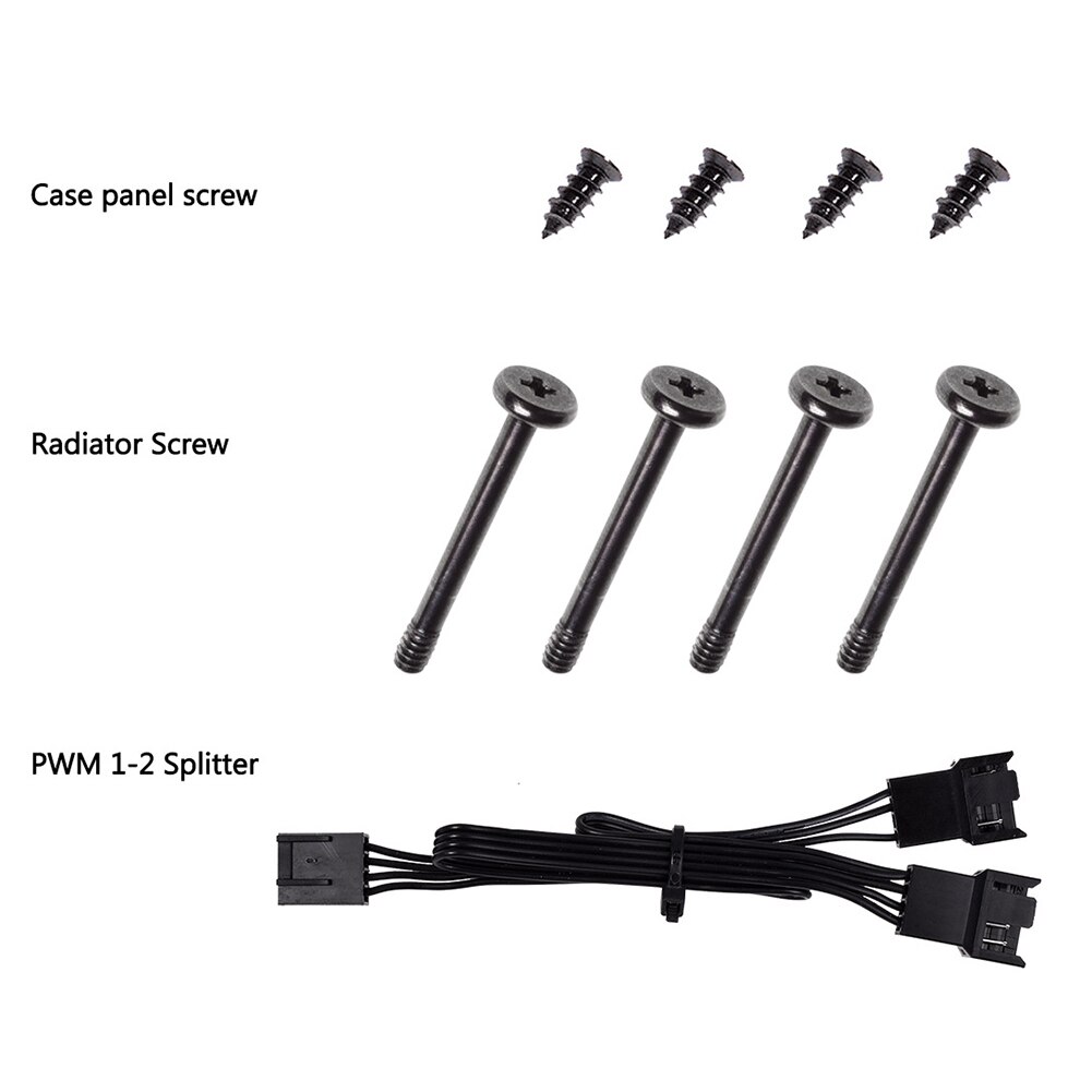 4Pin Pc Desktop Computer Case Fan Cooler Laptop Heatsink Koelventilator Temperatuurregeling Warmte Radiator Accessoire