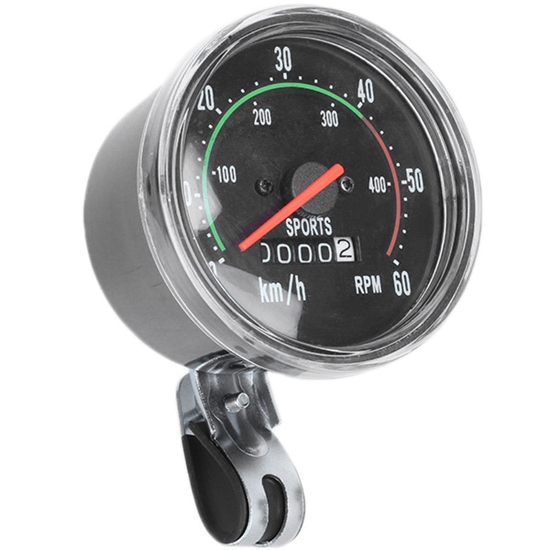 Mechanical Oeter Speeeter Resettable RPM For Bicycle Bike Motorcycle: Default Title