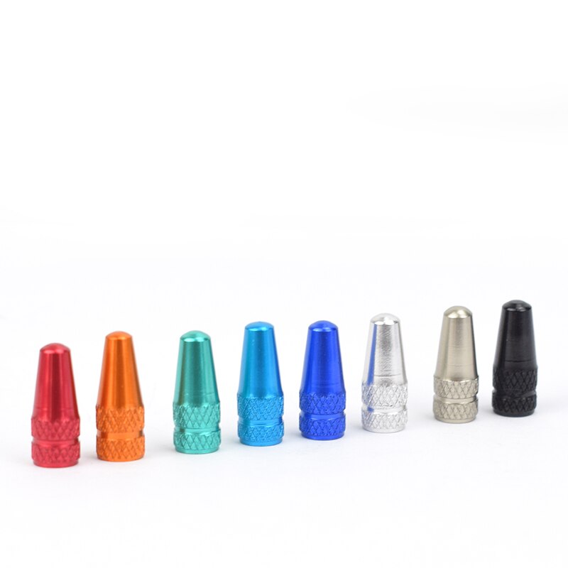 Bouchon de Valve FV pour pneu de vélo en alliage d'aluminium, protecteur couvert de vélo de route et vtt, anti-poussière, Valve Presta, 4/8 pièces