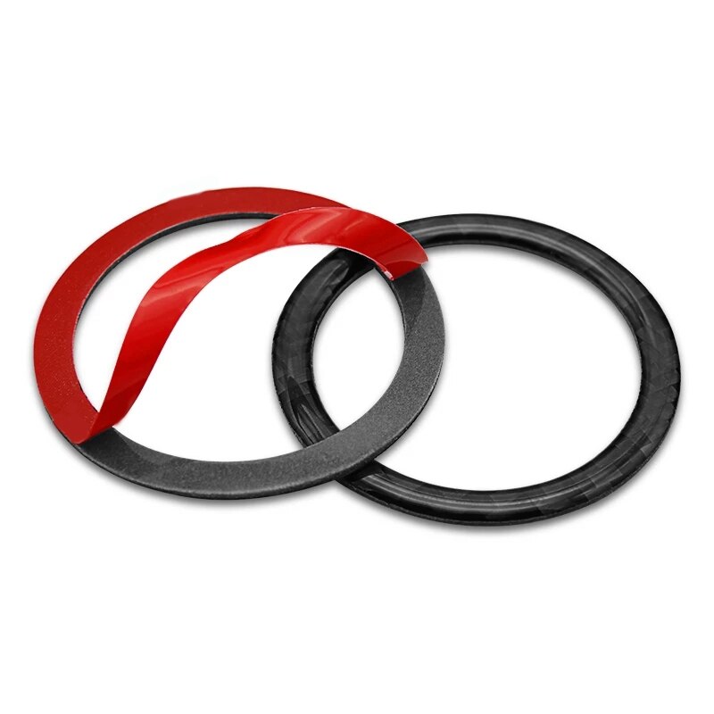 for LEXUS IS250 IS350 Car Accessories Engine Start Stop Button Carbon Fiber Ring Trim