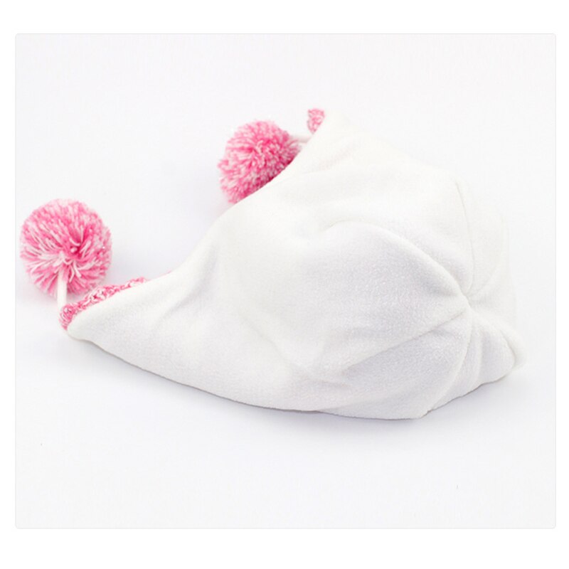 Pigehue tørklæde sæt vinter øreklap hue fleece varm strik kid akryl efterår pompon skiløb udendørs baby tilbehør