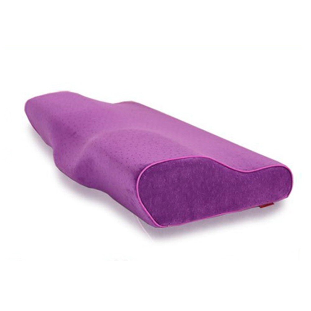 Vlinder Vormige Memory Kussens Ontspannen De Cervicale Wervelkolom Volwassen Trage Rebound Memory Foam Kussen Voor Slaap Cervicale Kussens 40