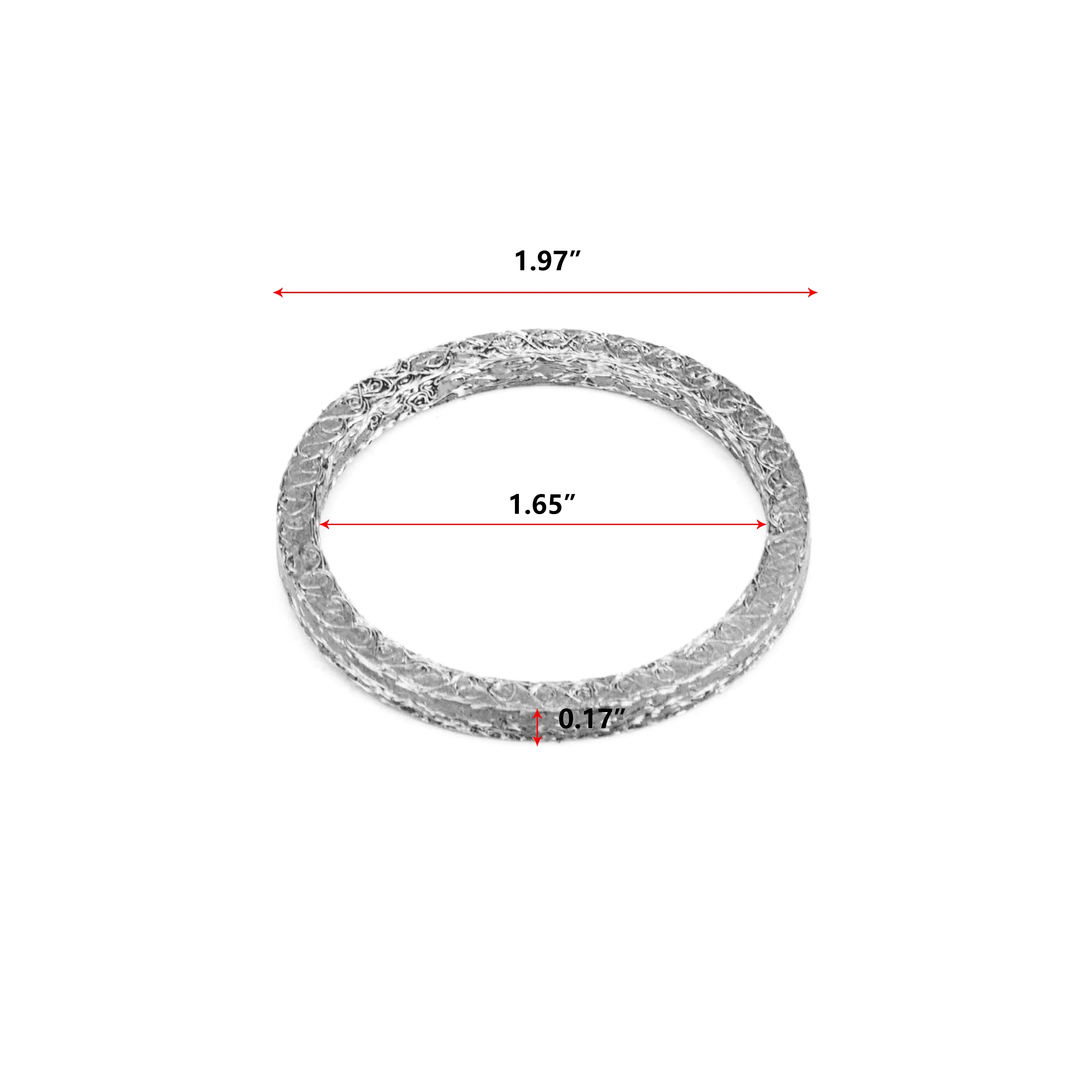 Motorcycle Exhaust Pipe Header Gasket Kits For Harley Davidson Touring Sportster Softail Dyna 883 1200 1984