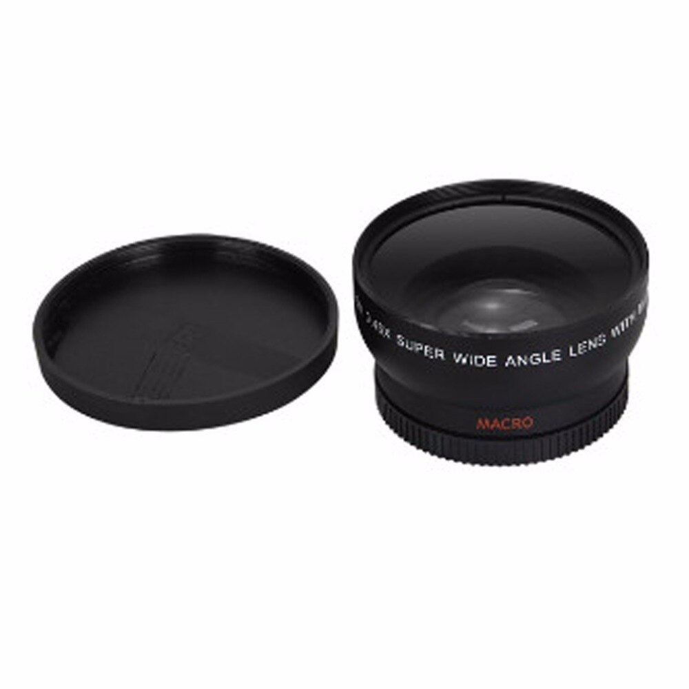 58MM 0.45x Groothoek Macro Lens voor Nikon D3200 D3100 D5200 D5100