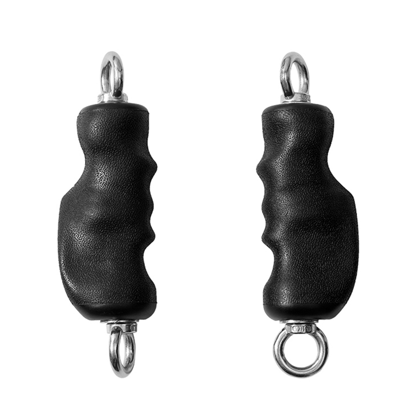 Gym Exercise Grip Handles LAT Pull Down Attachment, Gym Handle For Cable,DIY Workout Equipment For Home Gym: Default Title