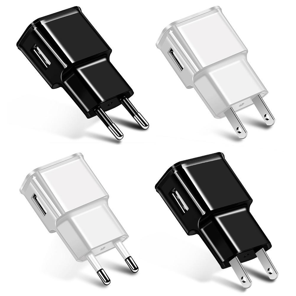 Draagbare Reizen Opladen Hoofd Draagbare Eu/Us Plug 5V Enkele Usb Mobiele Telefoon Oplader Power Adapter Voor Xiaomi android Telefoon