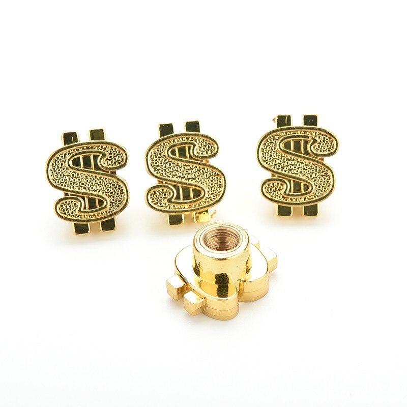 4 Stuks Fiets Ventieldopjes Multi Vormige Bike Tyre Wheel Stem Air Valve Cap Auto Truck Stofdicht Luchtdicht Caps banden Kits