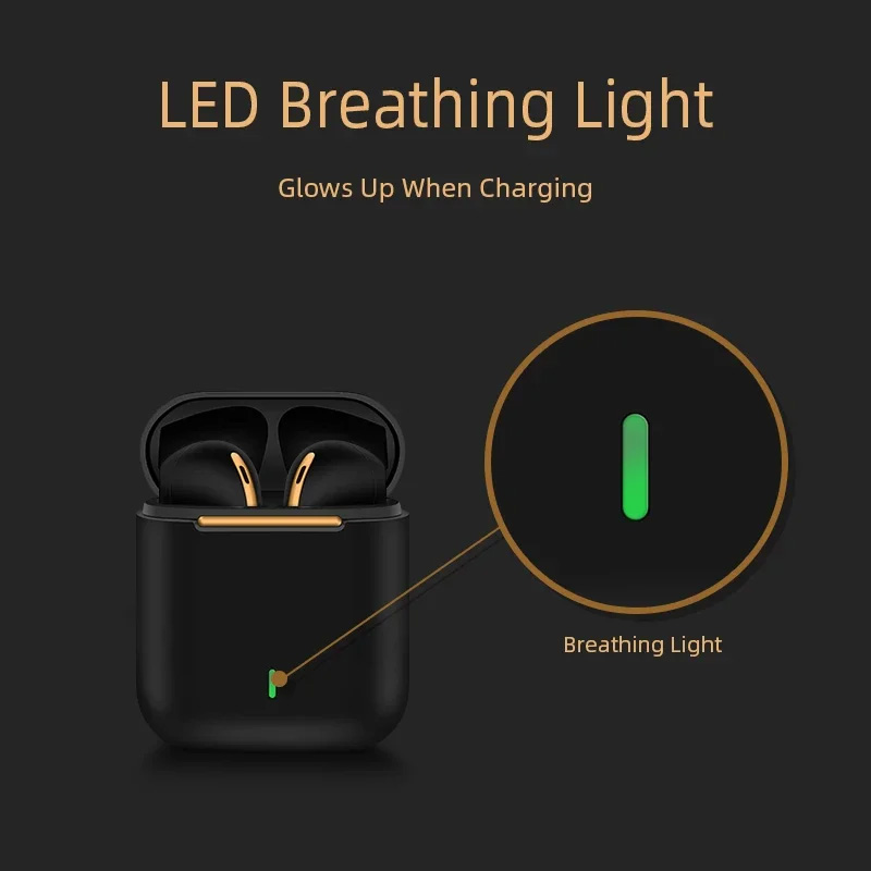 Original J18 TWS Bluetooth Headphones Stereo True Wireless Headset Earbuds In Ear Handsfree Earphones Buds For Mobile Phone