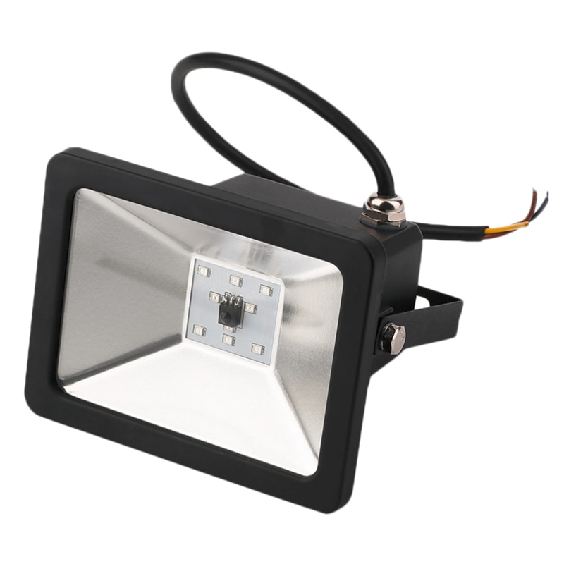 RGB LED Flood Lights 10W Color Changing Spotlight with Remote Control Wall Washer Light 16 Colors 4 Modes Dimmable