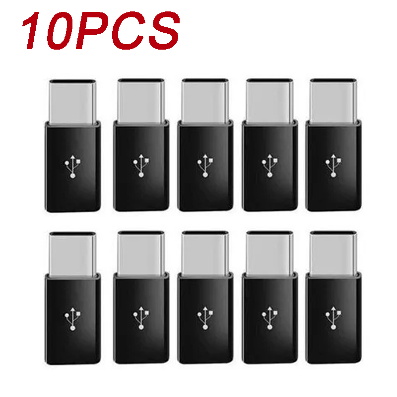 1/5/10szt Adapter Micro USB żeński na męski typu C do smartfonów z systemem Android Tablet USB typu C na złącze Micro USB: Rose Gold