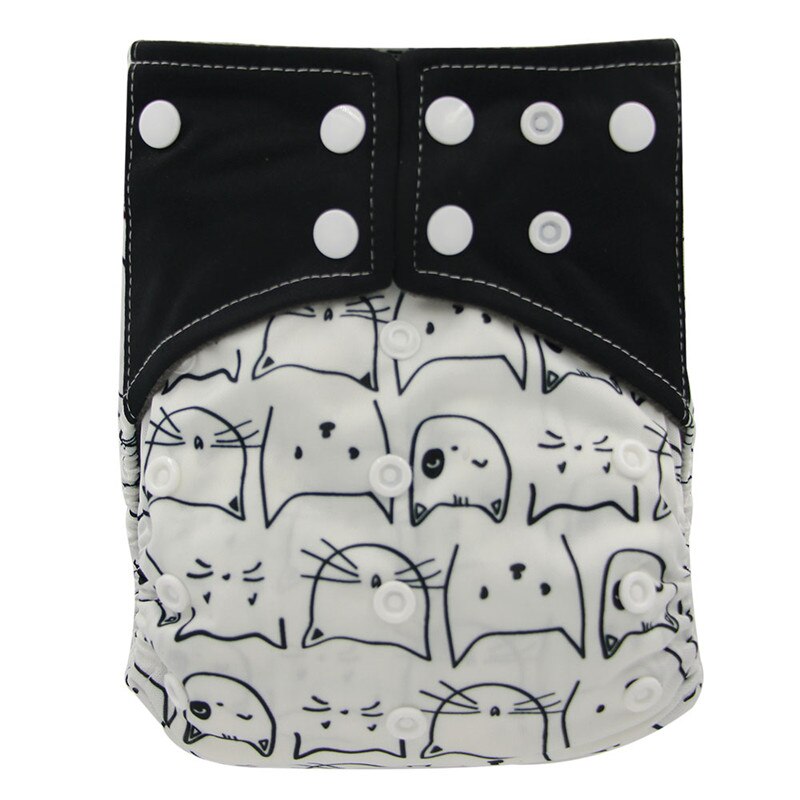 Ohbabyka allt-i-två  ai2 blöjor ficka tyg blöja bambu kol baby tyg blöja dubbla kilar baby blöjor soffa lavable: K134