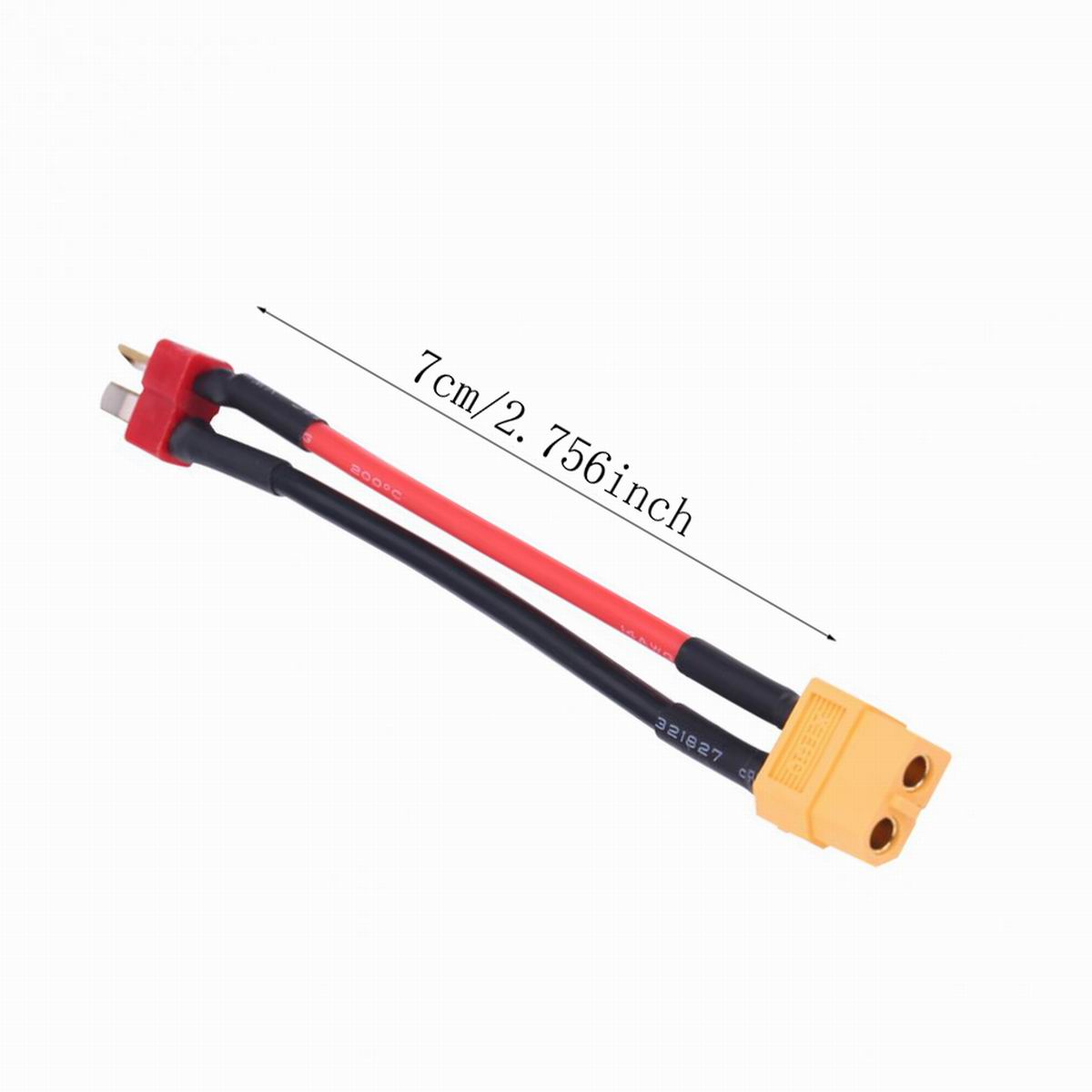 XT60 naar Deans T-Plug Man Vrouw Adapter Connector Kabel voor Lipo Batterij 14AWG RC Onderdelen