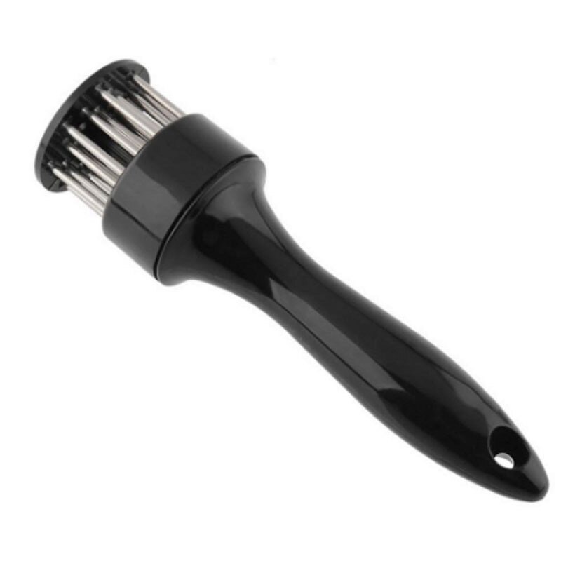 Utensilios de cocina, Tensor de carne, martillo de acero inoxidable, aguja para carne , accesorios, 1 pieza: Negro