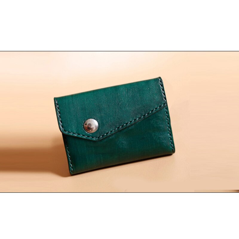 DIY Short Wallet Kraft Paper Pattern Business Card Sewing Paper Stencil Leather Craft Handmade Layout Drawing Mold Supplies