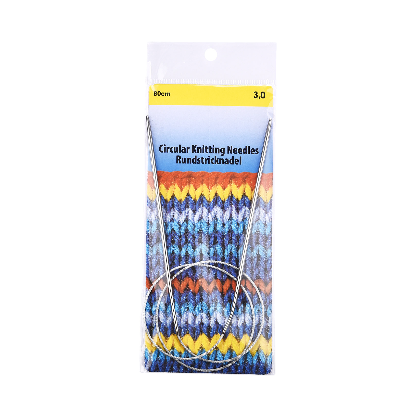 Aghi per maglieria circolari in acciaio inossidabile da 2,0-10 mm Doppio gancio per uncinetto fa Strumenti artigianali fai-da-te per impostato di ganci per maglieria