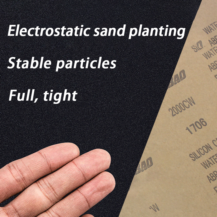 60-20000 Grit Silicon Carbide Wet/Dry Sandpaper 230*280mm Abrasive Sheet High Performance Surface Polishing for Wood Metal Stone