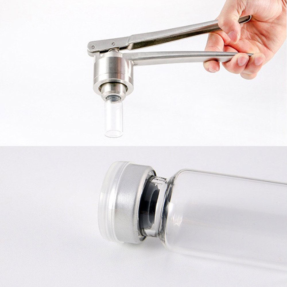 Ytk manuel hætteglas crimper 13 15 20mm hætteglas flaske forsegling maskine cap capper flaske cap crimpning capping værktøjer