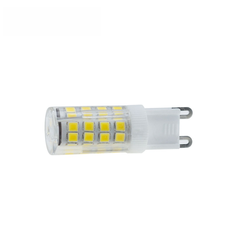mini  g9 e14 5w 8w 12w ac 220v 240v keramisk ledet-kornpære kapsel krystalllys hvit lampe erstatter halogenlysekronelys