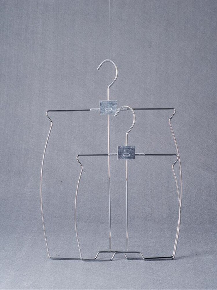 Metal Shorts model props pants rack hanging shorts brace female mannequin body children pants rack wire swimming 10pc/lot D352