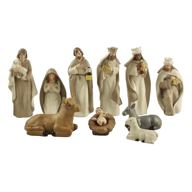 Religieuze Beeldje Hars Heilige Familie Standbeeld, Jezus Heilig Hart Standbeeld, Blessed Virgin Mary Standbeeld, onze Dame Van Lourdes: Holy Family Suit
